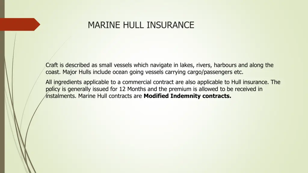 marine hull insurance 1