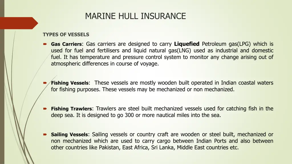 marine hull insurance 5