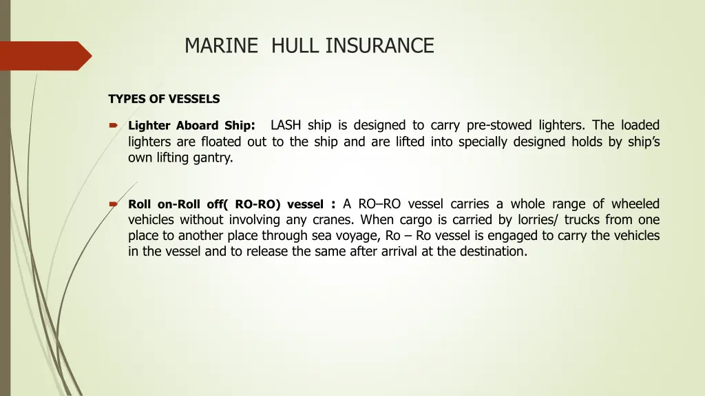 marine hull insurance 6