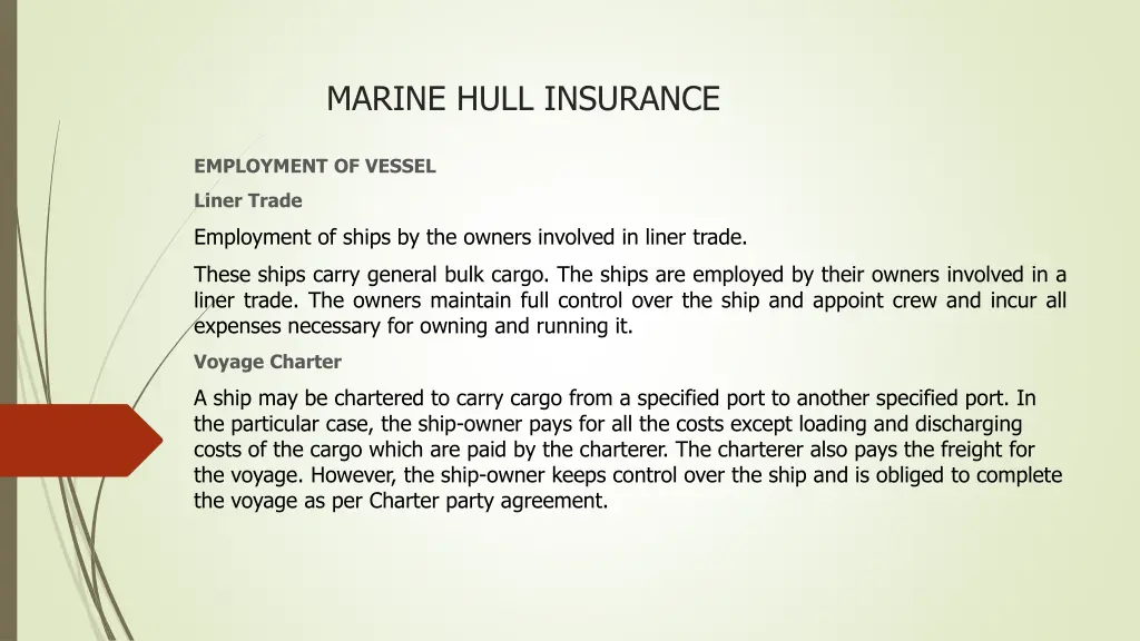 marine hull insurance 7