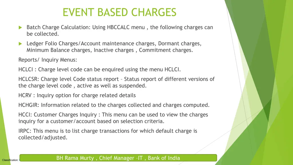 event based charges 3