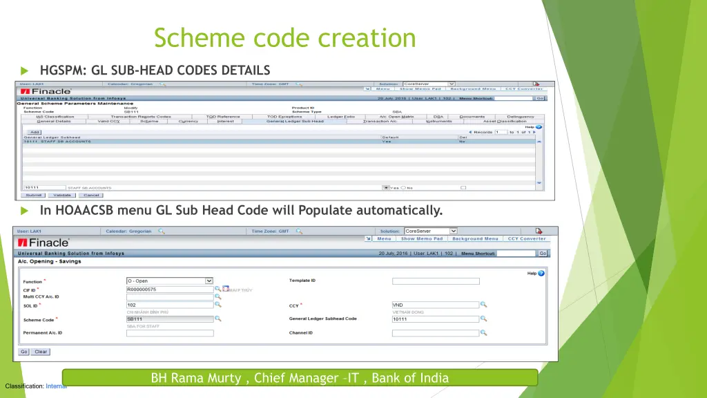 scheme code creation