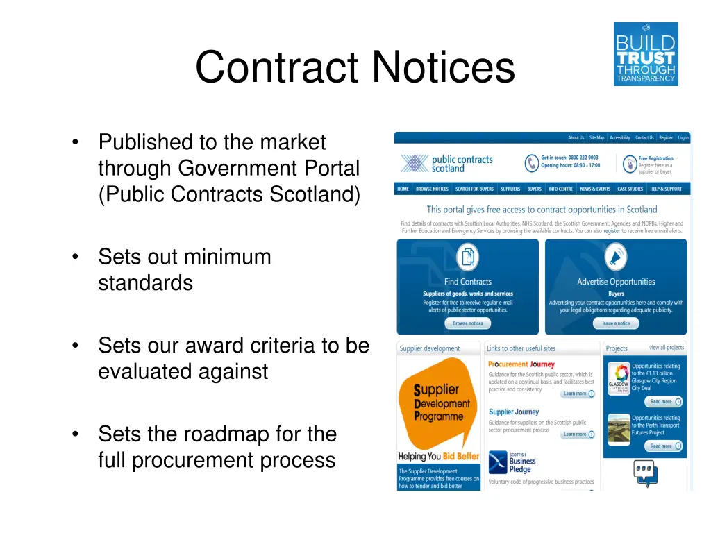 contract notices