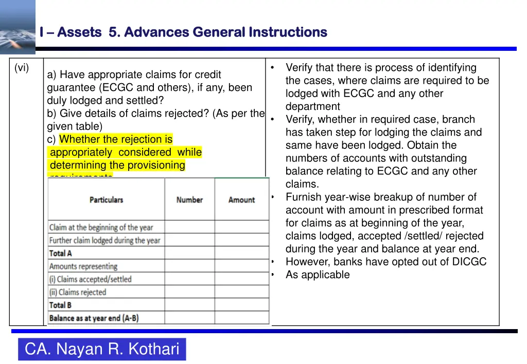 i i assets 5 advances assets 5 advances general 6