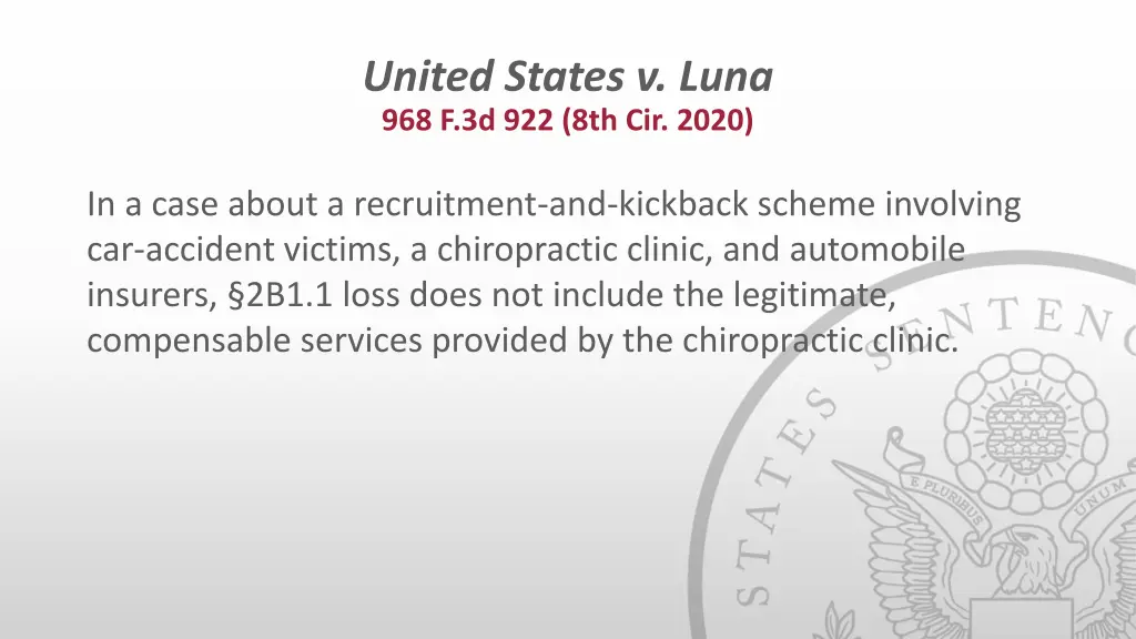 united states v luna 968 f 3d 922 8th cir 2020