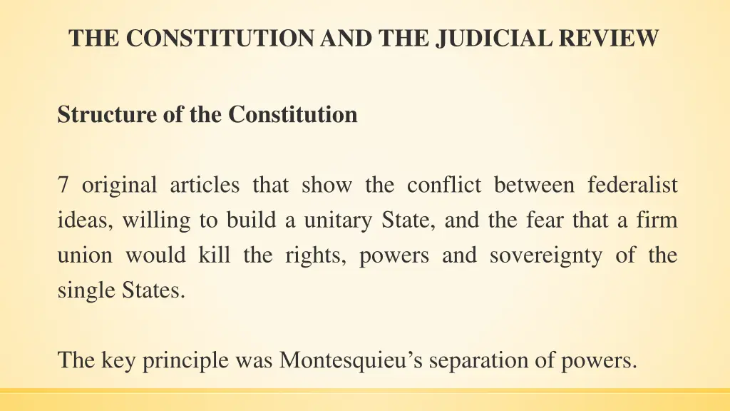 the constitution and the judicial review 3