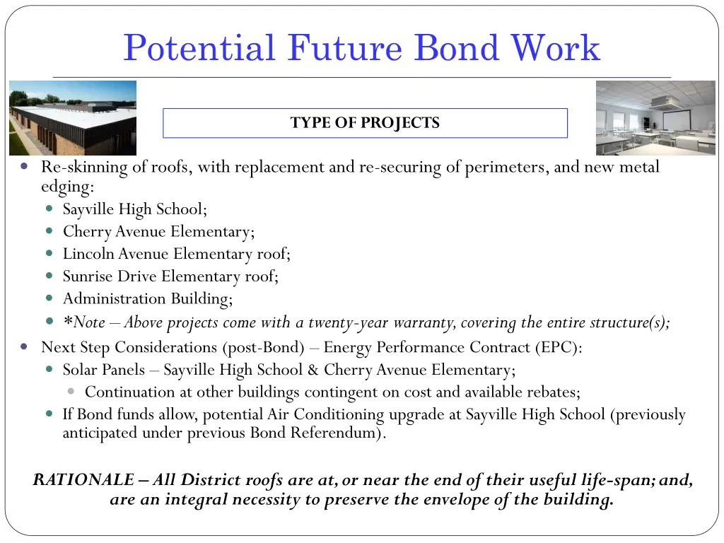 potential future bond work 1