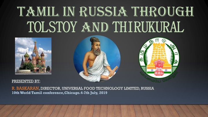 tamil in russia through tolstoy tolstoy