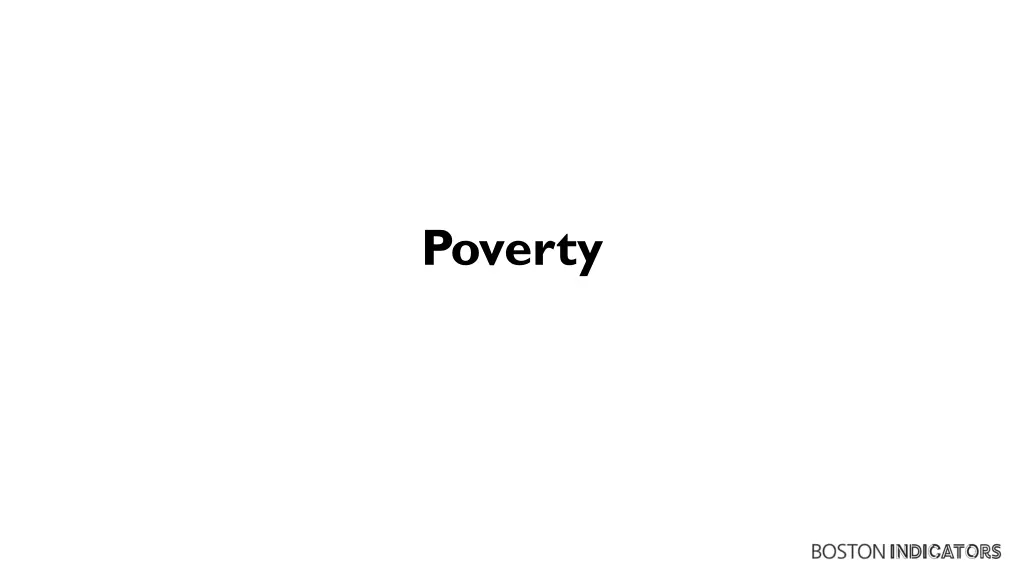 poverty