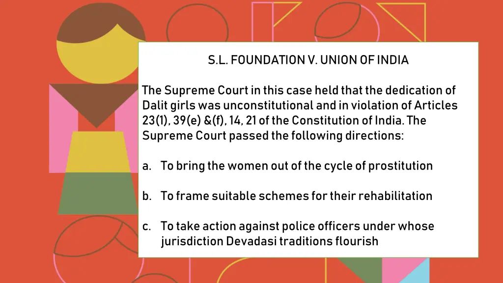 s l foundation v union of india