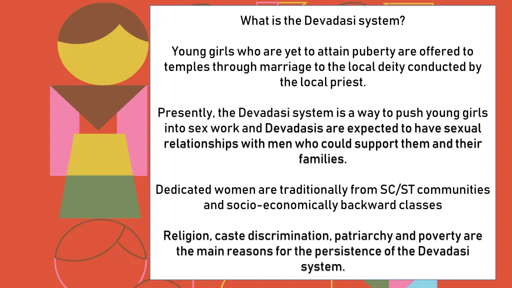 what is the devadasi system