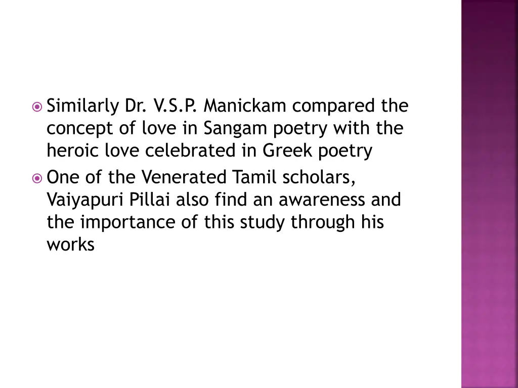 similarly dr v s p manickam compared the concept