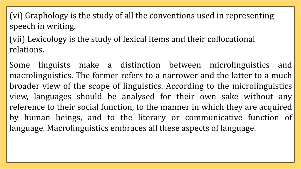 vi graphology is the study of all the conventions