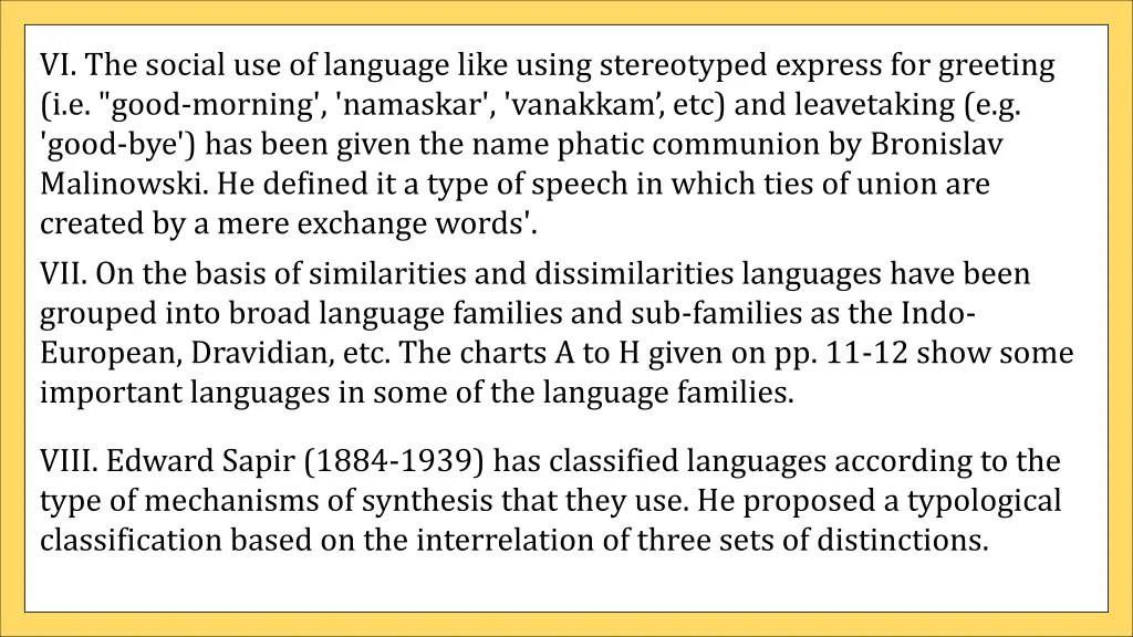 vi the social use of language like using