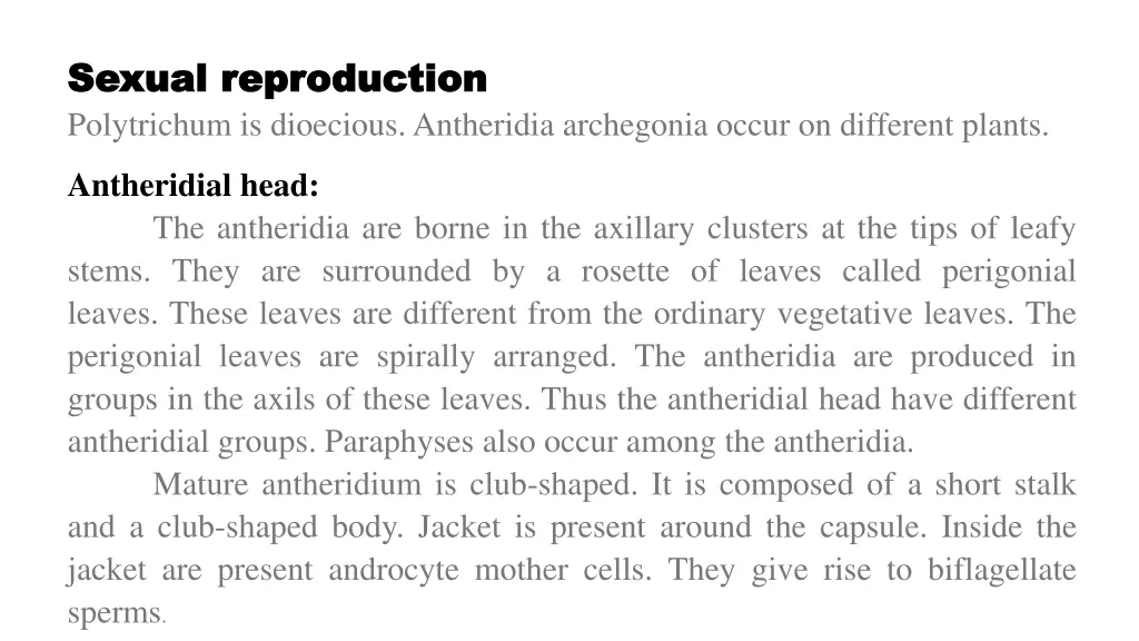 sexual sexual reproduction reproduction