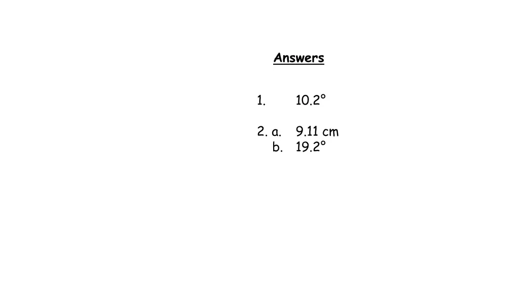 answers 2