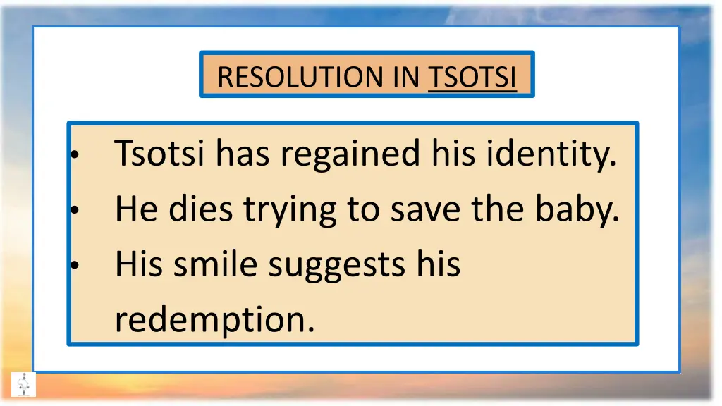 resolution in tsotsi