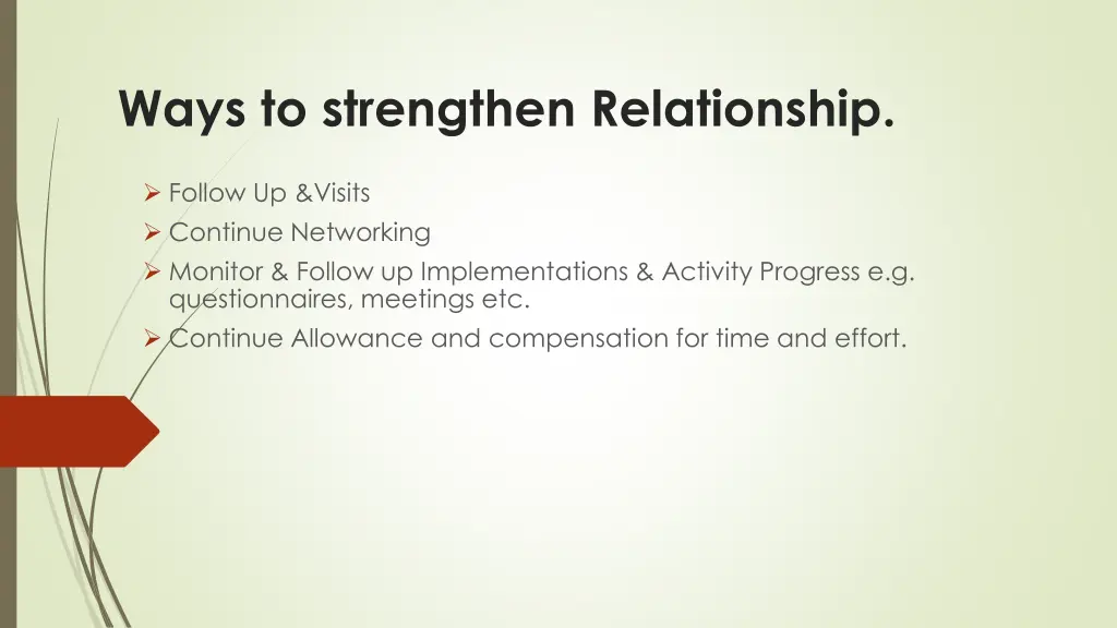 ways to strengthen relationship