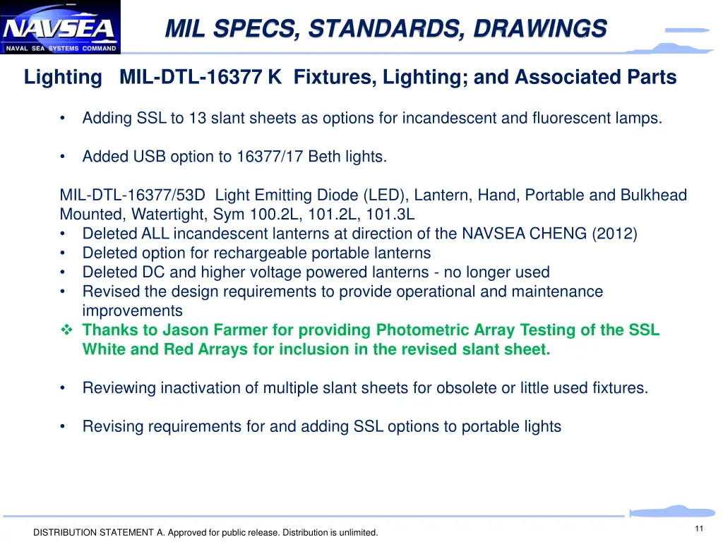 mil specs standards drawings 6