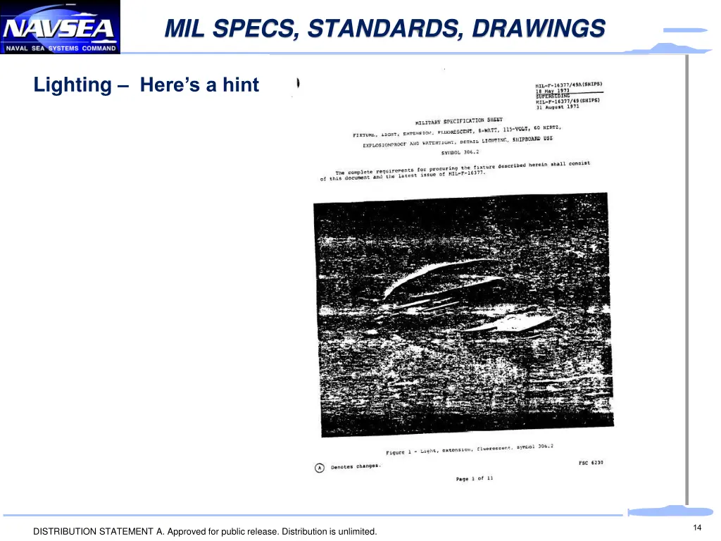 mil specs standards drawings 9