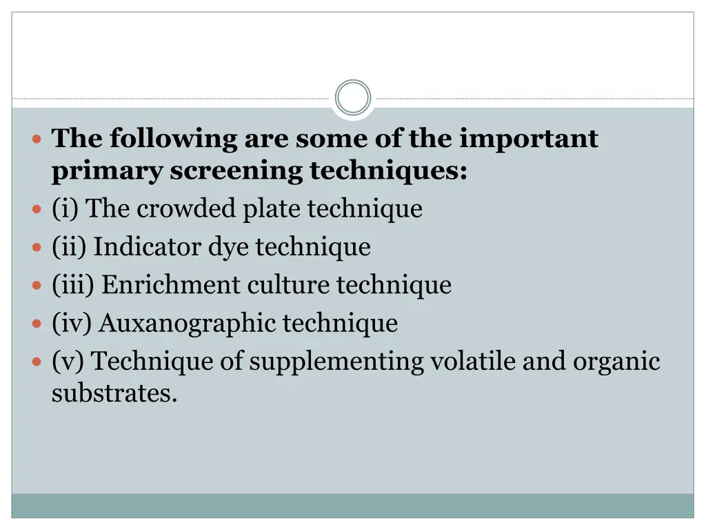 the following are some of the important primary