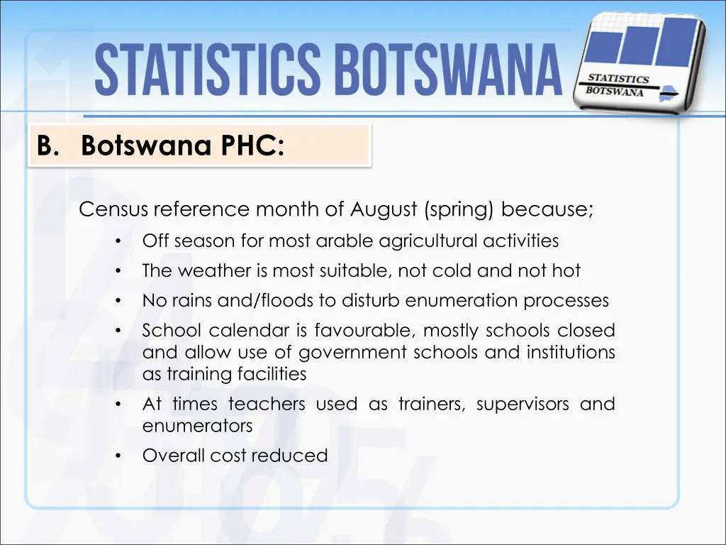 b botswana phc