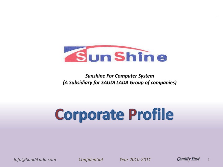 corporate profile