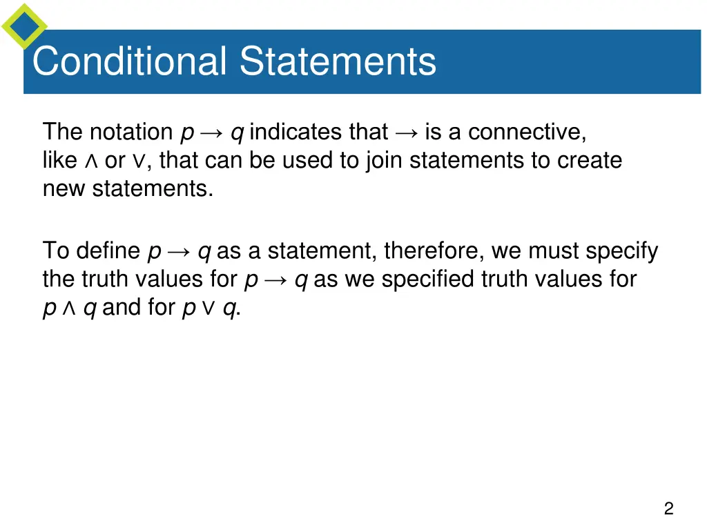 conditional statements 1