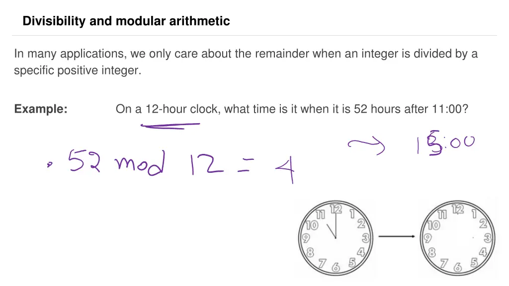 divisibility and modular arithmetic 13