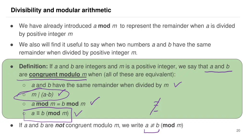 divisibility and modular arithmetic 16