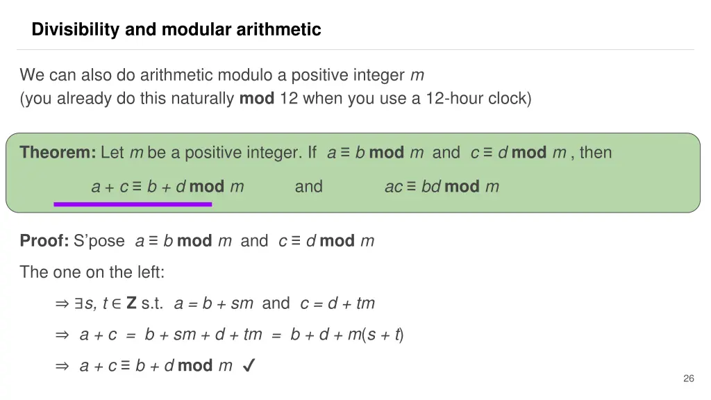 divisibility and modular arithmetic 22