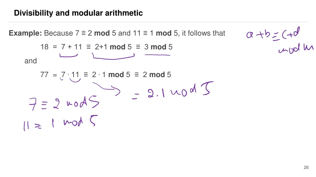 divisibility and modular arithmetic 24