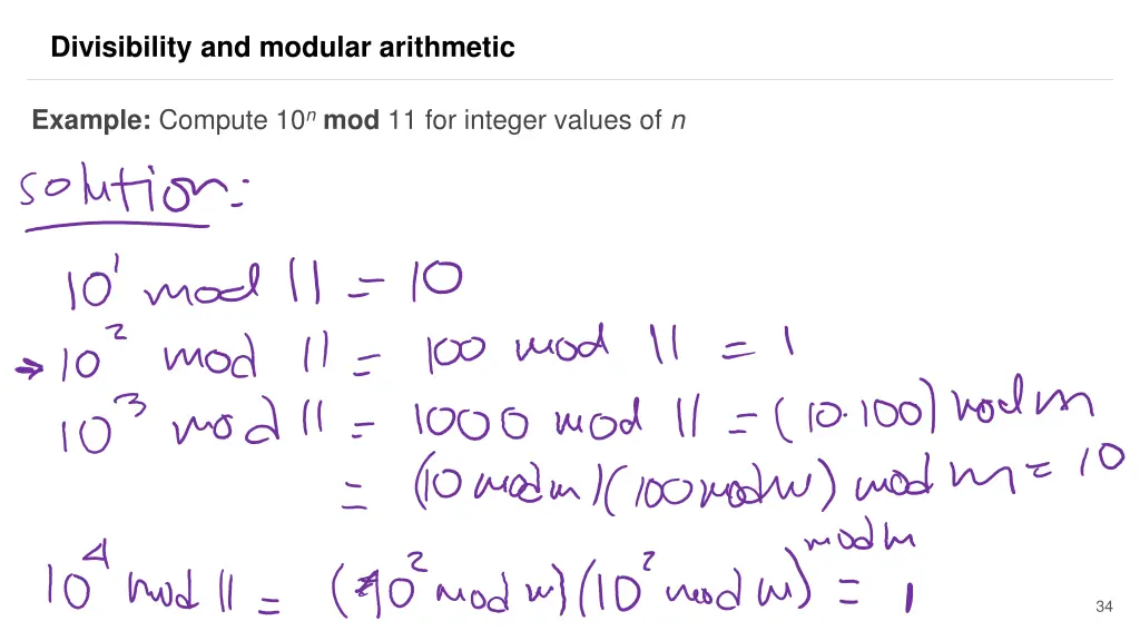 divisibility and modular arithmetic 30