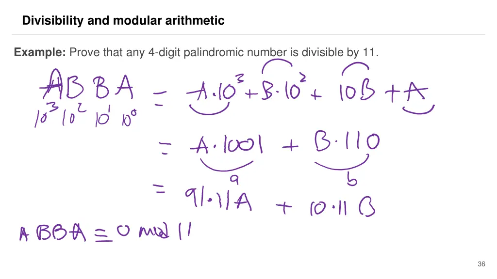 divisibility and modular arithmetic 32