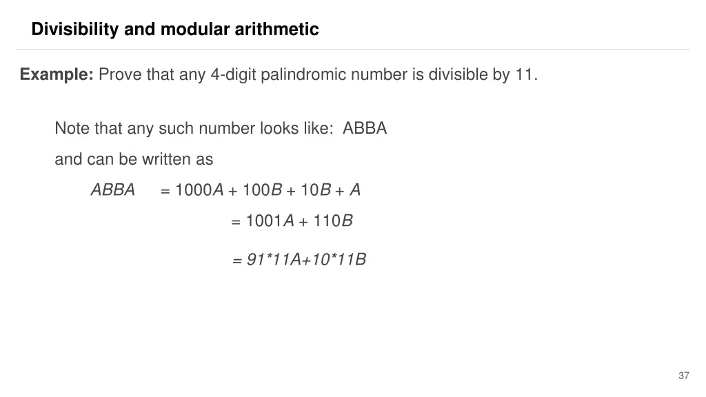 divisibility and modular arithmetic 33