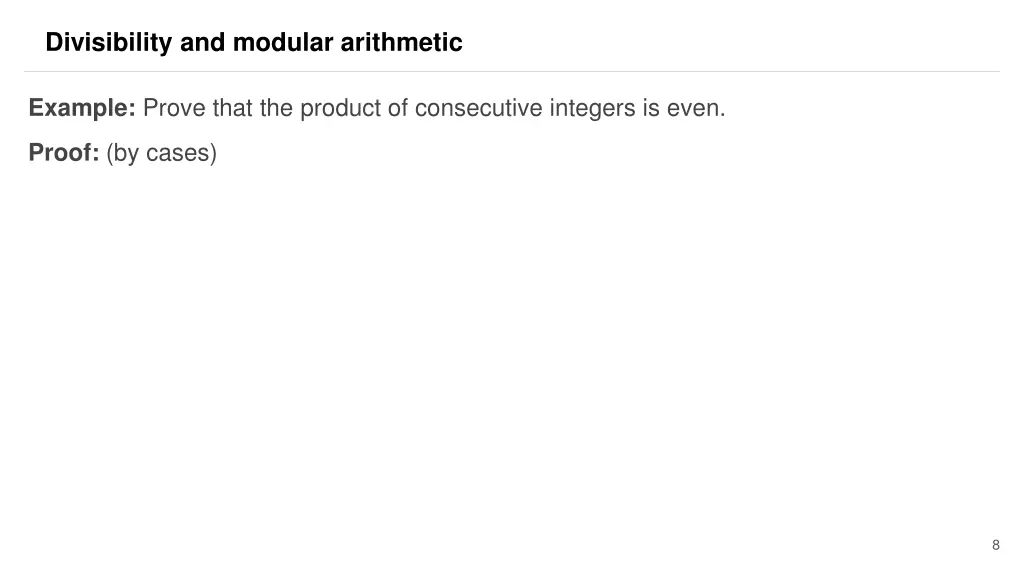 divisibility and modular arithmetic 4