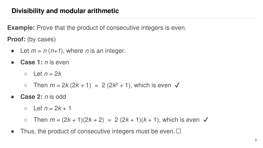 divisibility and modular arithmetic 5