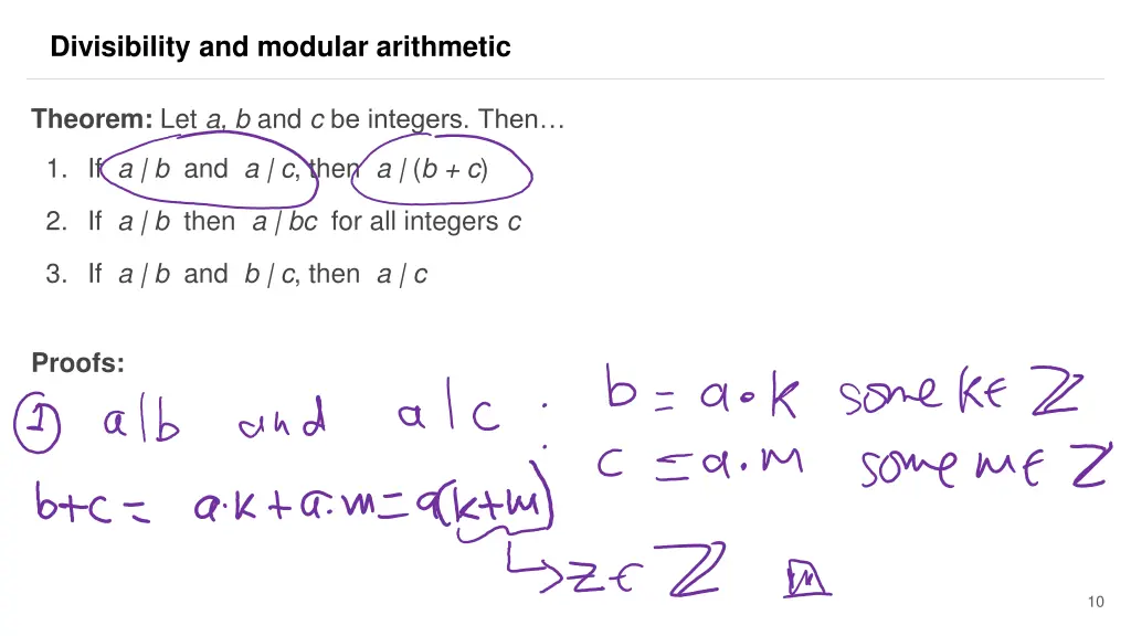 divisibility and modular arithmetic 6