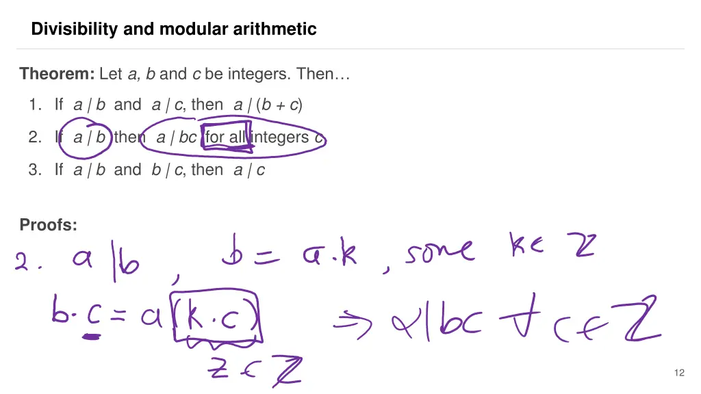 divisibility and modular arithmetic 8