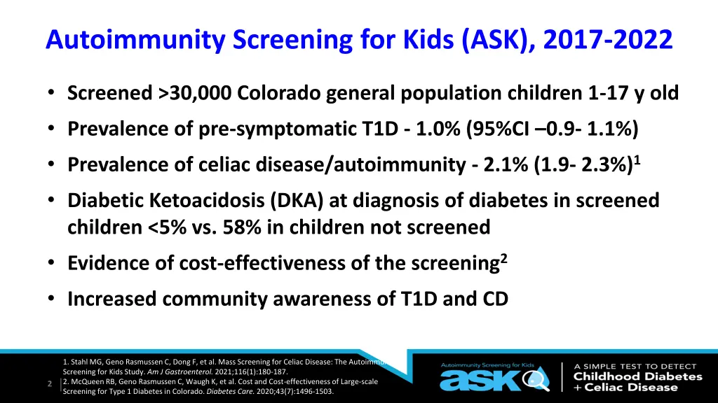 autoimmunity screening for kids ask 2017 2022