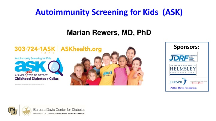 autoimmunity screening for kids ask