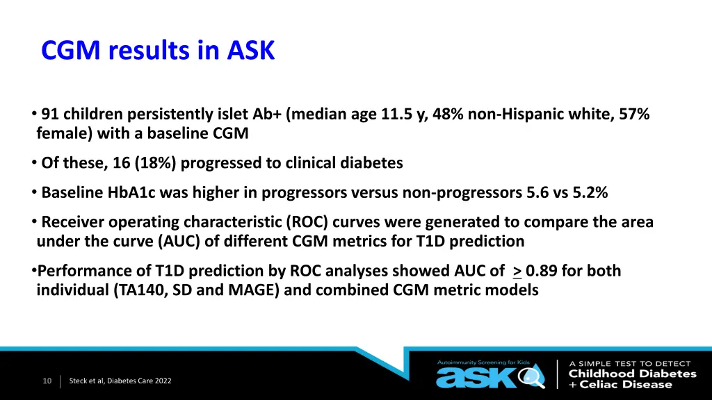 cgm results in ask