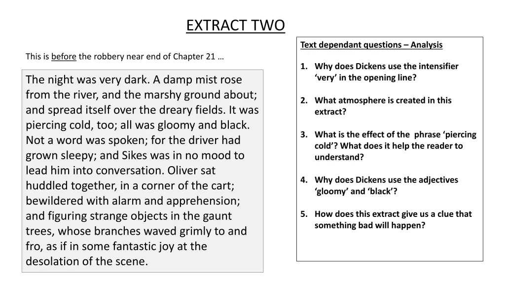 extract two