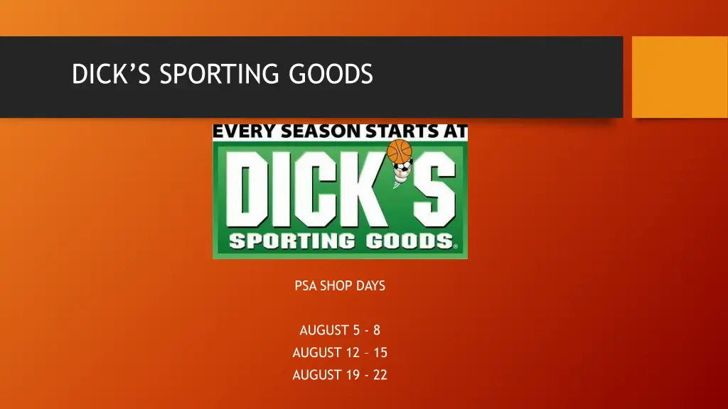 dick s sporting goods