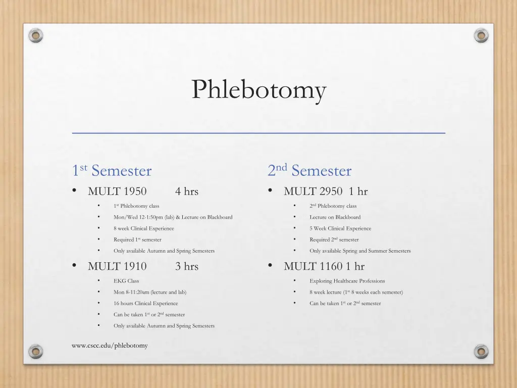 phlebotomy