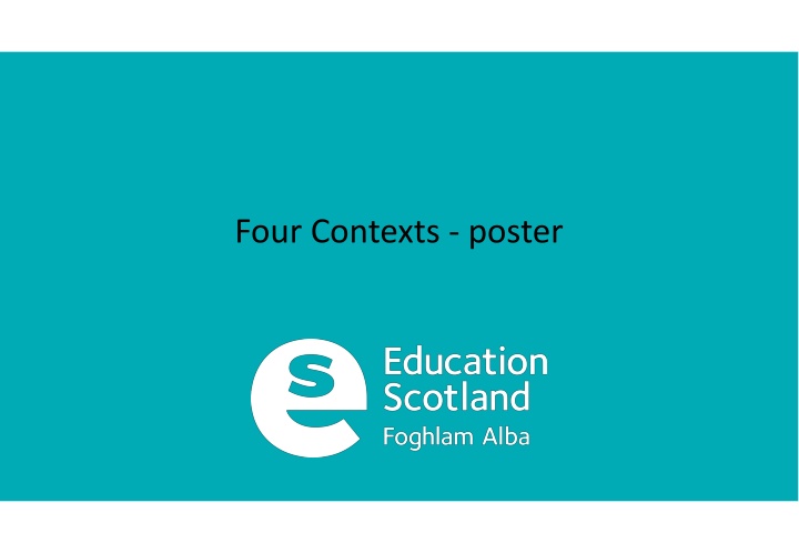 four contexts poster