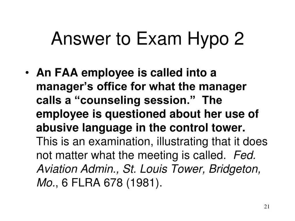 answer to exam hypo 2