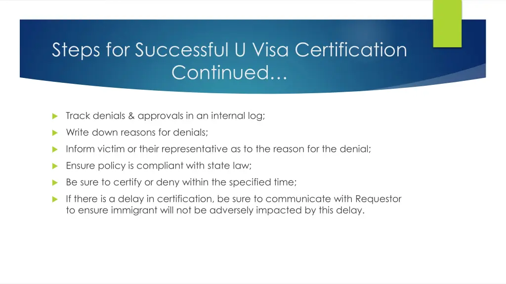 steps for successful u visa certification 1