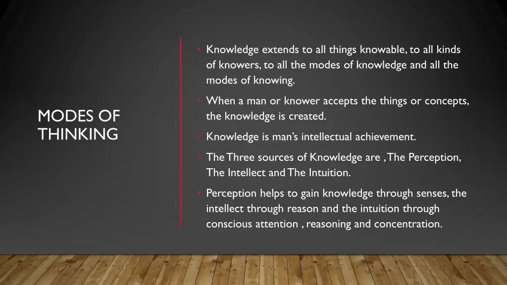 knowledge extends to all things knowable