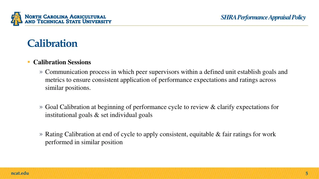 shra performance appraisal policy 3